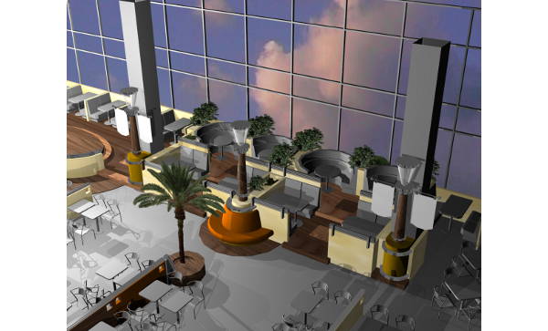 proyecto arquitectura Locales - Patio de Comidas Antofagasta 6